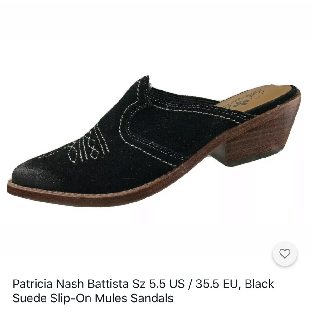 Patricia Nash Battista Sz 5.5 US / 35.5 EU, Black